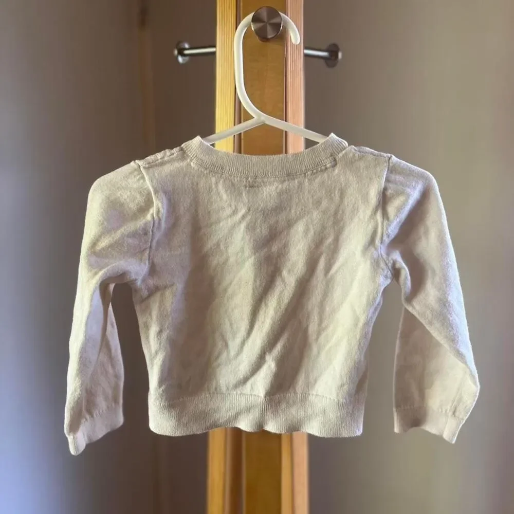 Babygap Cream Cardigan